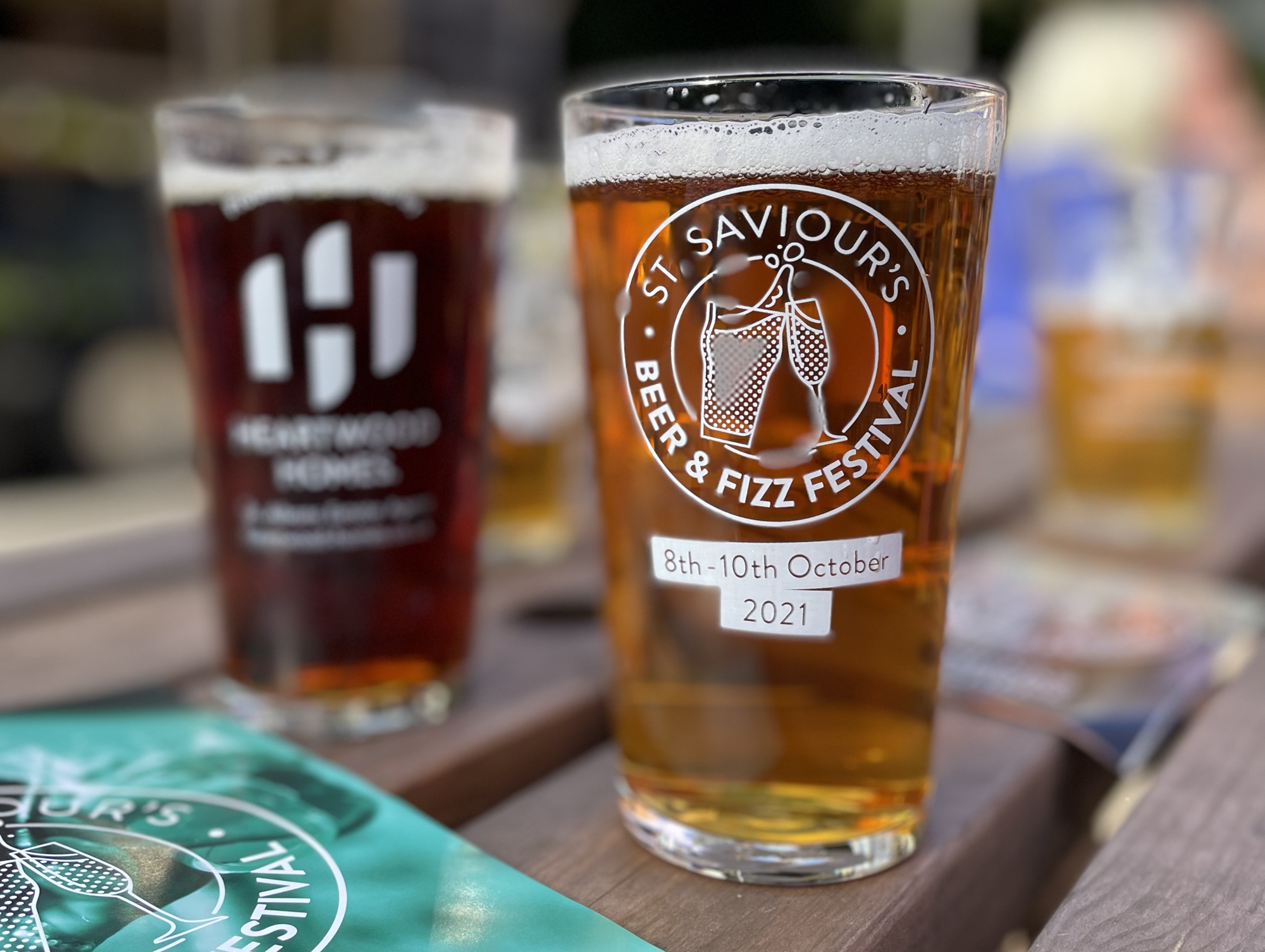 St Saviours Beer Festival Glasses 2021